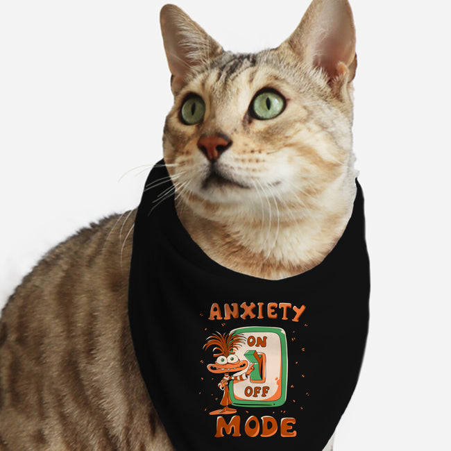 Anxiety Mode-Cat-Bandana-Pet Collar-yumie