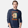 Anxiety Mode-Mens-Long Sleeved-Tee-yumie