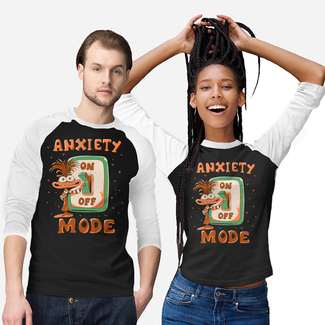 Anxiety Mode-Unisex-Baseball-Tee-yumie