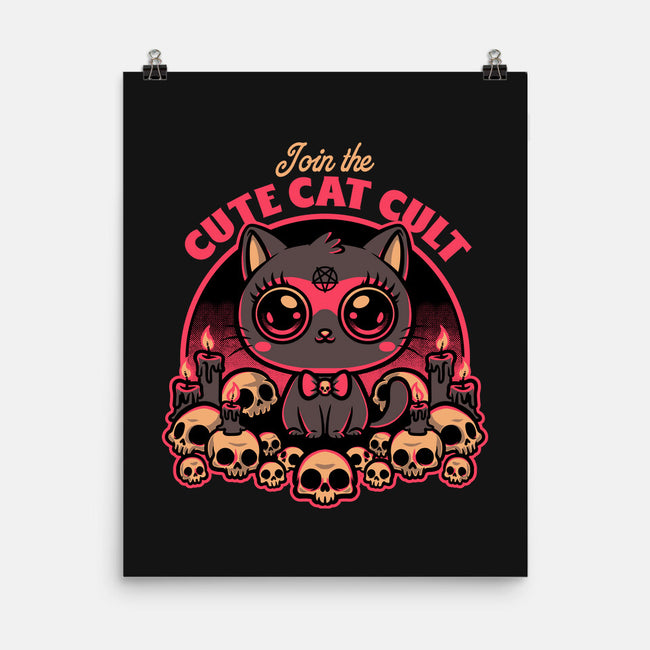 Cute Cat Cult-None-Matte-Poster-Studio Mootant