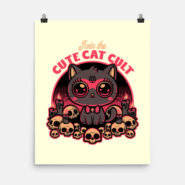 Cute Cat Cult-None-Matte-Poster-Studio Mootant