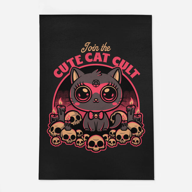 Cute Cat Cult-None-Outdoor-Rug-Studio Mootant