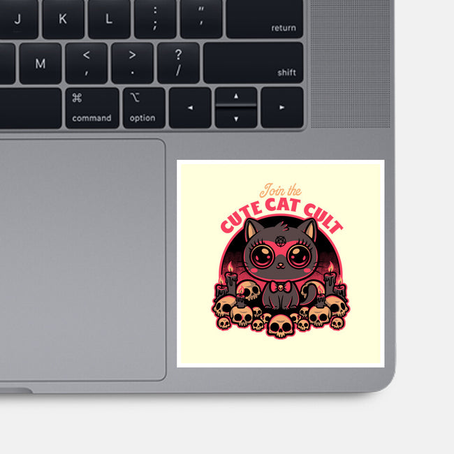 Cute Cat Cult-None-Glossy-Sticker-Studio Mootant