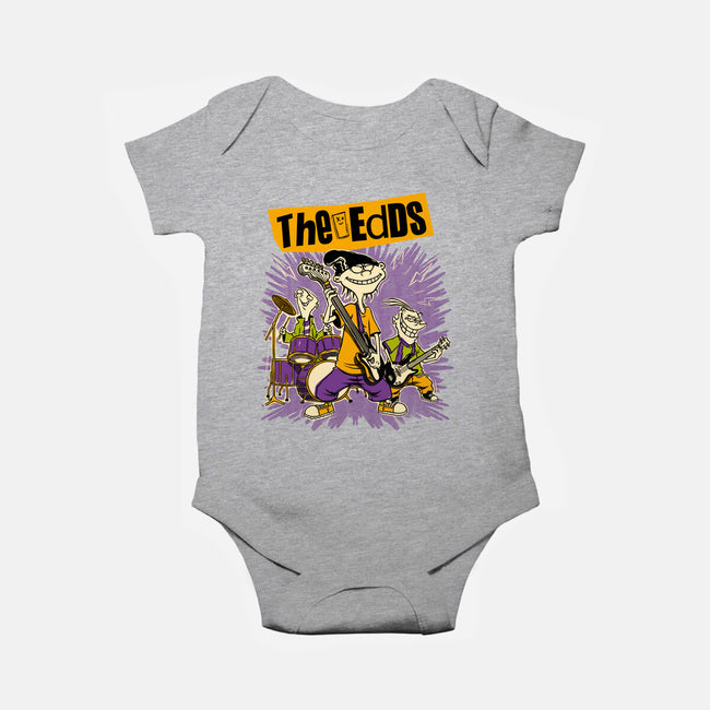 Cartoon Rock Band-Baby-Basic-Onesie-Studio Mootant