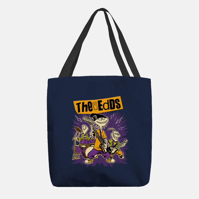 Cartoon Rock Band-None-Basic Tote-Bag-Studio Mootant