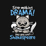 Shakespeare Cat Drama-None-Polyester-Shower Curtain-NemiMakeit