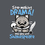 Shakespeare Cat Drama-None-Beach-Towel-NemiMakeit