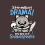 Shakespeare Cat Drama-Unisex-Zip-Up-Sweatshirt-NemiMakeit