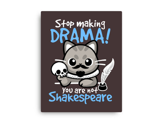 Shakespeare Cat Drama