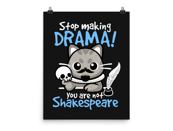 Shakespeare Cat Drama