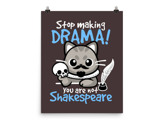 Shakespeare Cat Drama