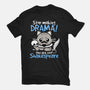 Shakespeare Cat Drama-Mens-Heavyweight-Tee-NemiMakeit