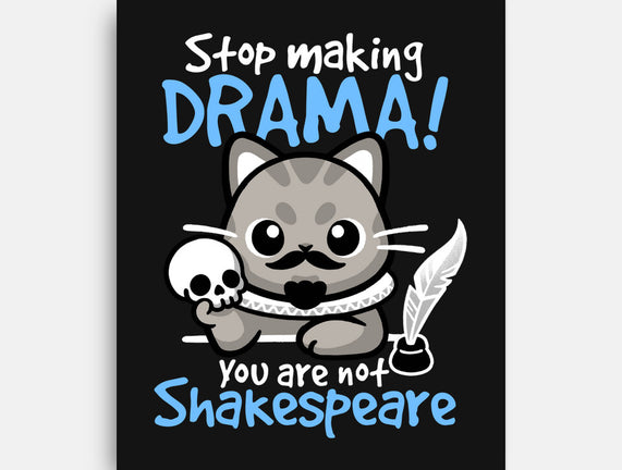 Shakespeare Cat Drama