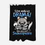 Shakespeare Cat Drama-None-Polyester-Shower Curtain-NemiMakeit