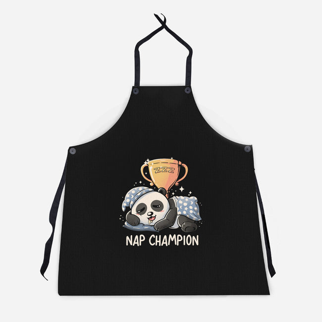 Nap Champion-Unisex-Kitchen-Apron-koalastudio