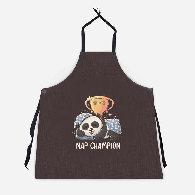 Nap Champion-Unisex-Kitchen-Apron-koalastudio