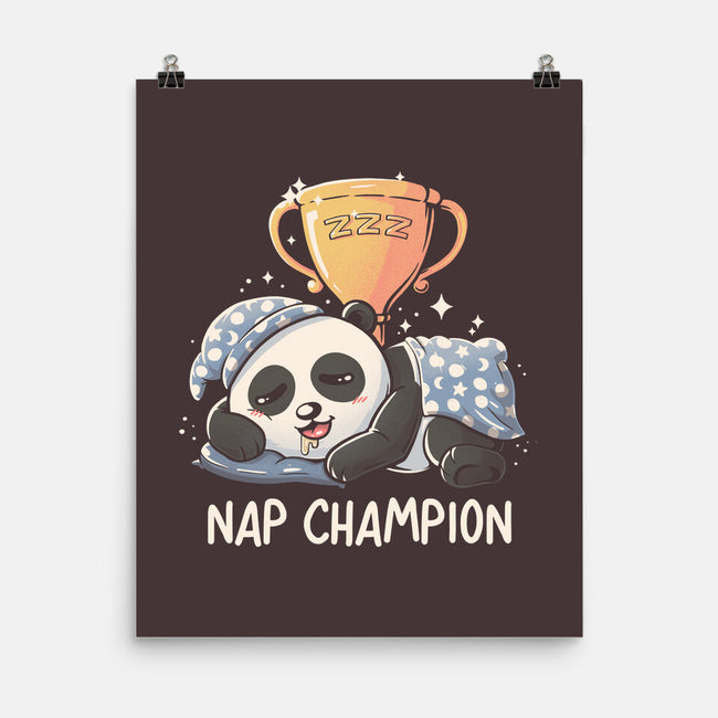 Nap Champion-None-Matte-Poster-koalastudio