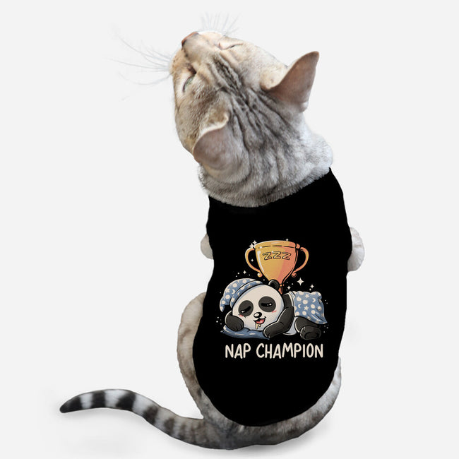 Nap Champion-Cat-Basic-Pet Tank-koalastudio