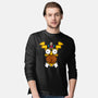 Cymbal Recall-Mens-Long Sleeved-Tee-Raffiti