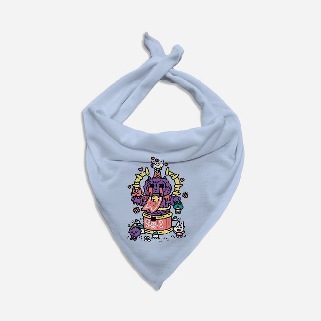 Little Cult Club-Dog-Bandana-Pet Collar-demonigote