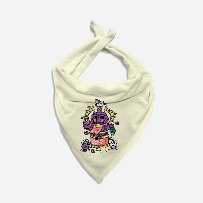 Little Cult Club-Dog-Bandana-Pet Collar-demonigote