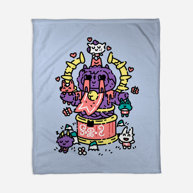 Little Cult Club-None-Fleece-Blanket-demonigote