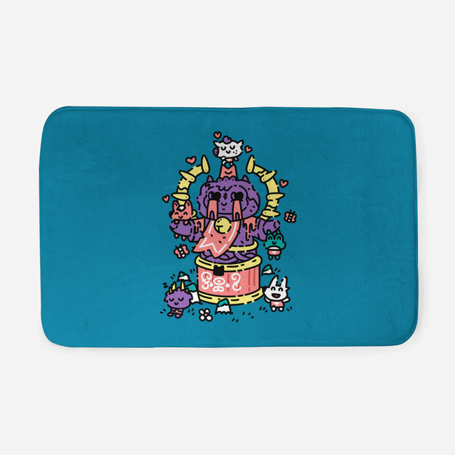 Little Cult Club-None-Memory Foam-Bath Mat-demonigote