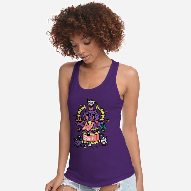 Little Cult Club-Womens-Racerback-Tank-demonigote