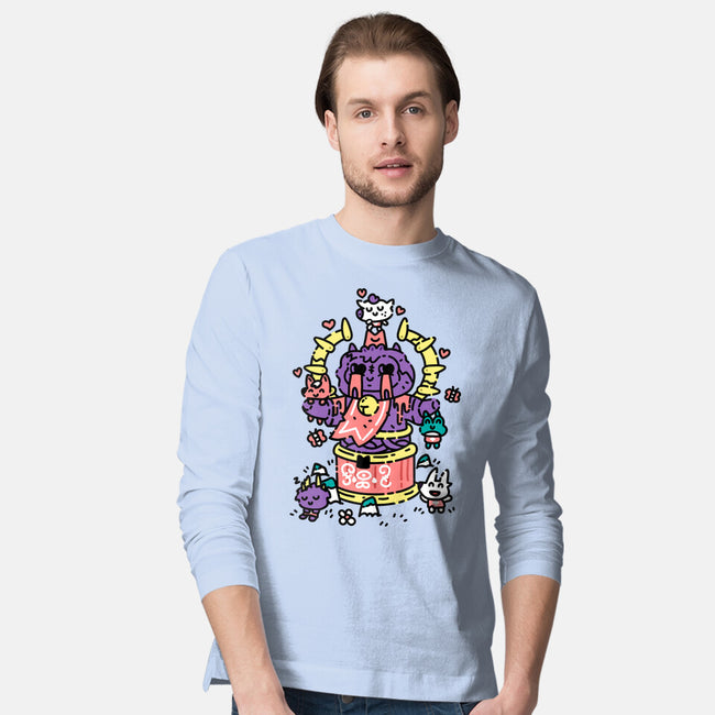 Little Cult Club-Mens-Long Sleeved-Tee-demonigote