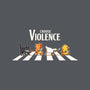 Choose Violence-Mens-Heavyweight-Tee-2DFeer