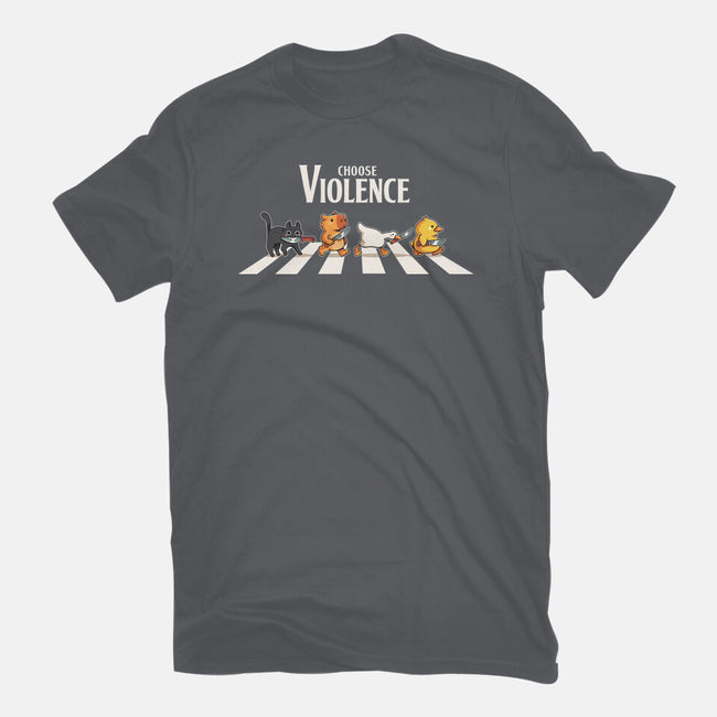 Choose Violence-Unisex-Basic-Tee-2DFeer