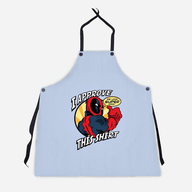 Super Cool Shirt-Unisex-Kitchen-Apron-demonigote