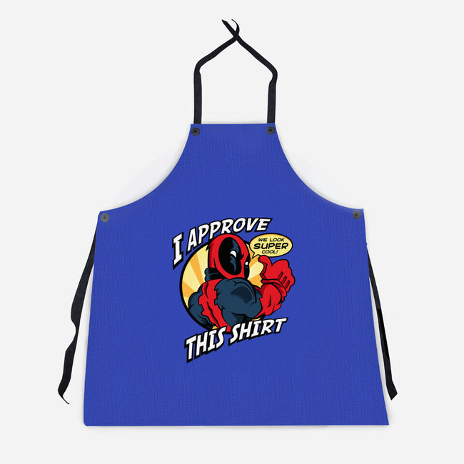 Super Cool Shirt-Unisex-Kitchen-Apron-demonigote