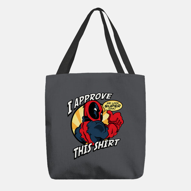 Super Cool Shirt-None-Basic Tote-Bag-demonigote