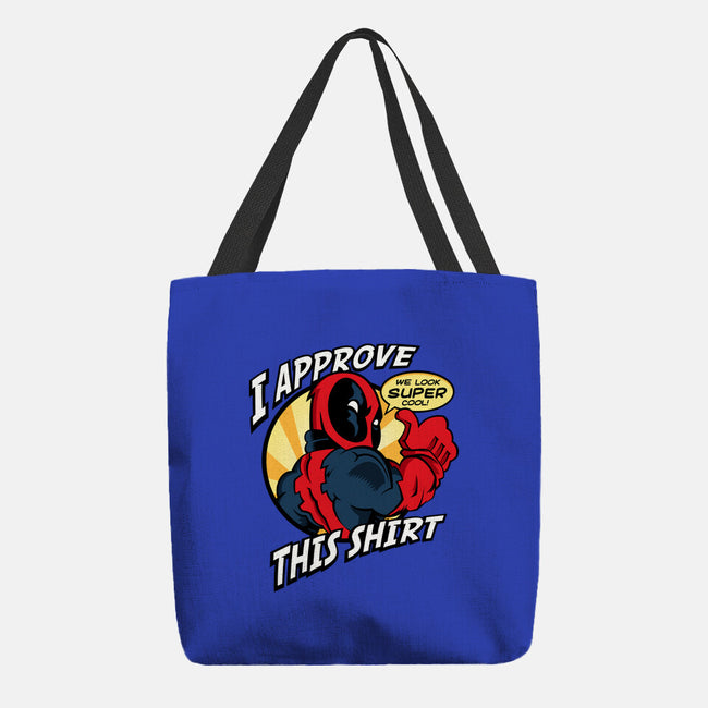 Super Cool Shirt-None-Basic Tote-Bag-demonigote