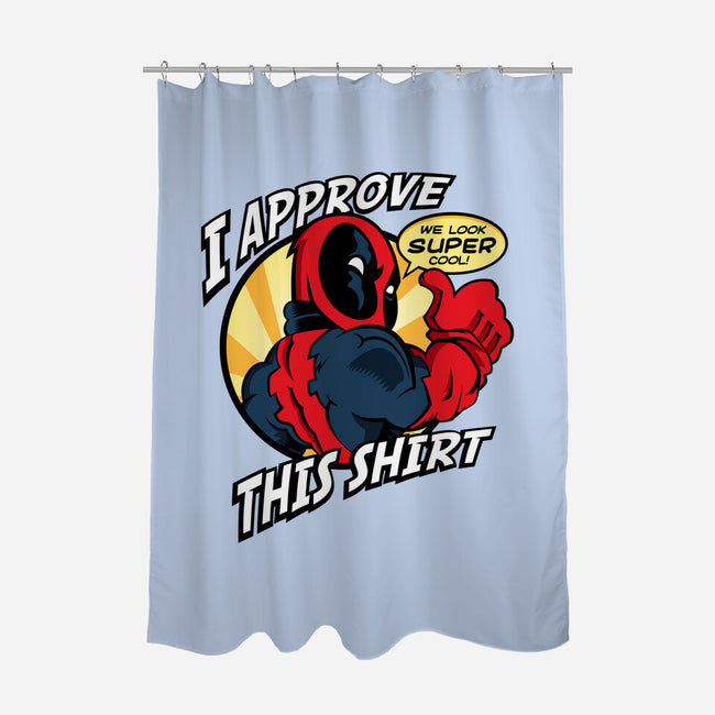 Super Cool Shirt-None-Polyester-Shower Curtain-demonigote