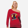 Super Cool Shirt-Womens-Off Shoulder-Sweatshirt-demonigote