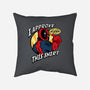 Super Cool Shirt-None-Removable Cover-Throw Pillow-demonigote