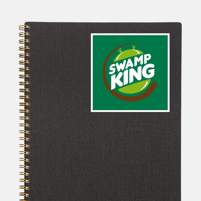 Swamp King-None-Glossy-Sticker-demonigote