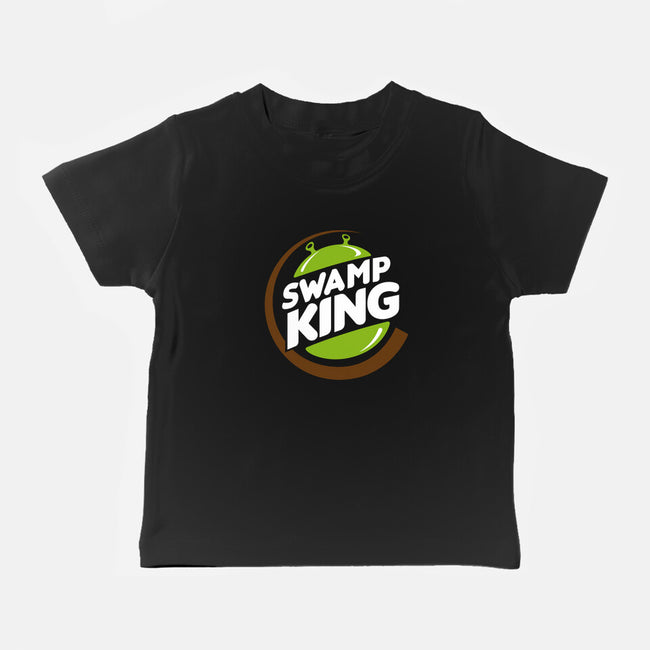 Swamp King-Baby-Basic-Tee-demonigote