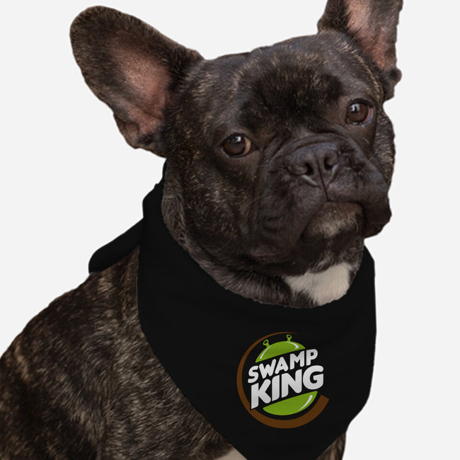 Swamp King-Dog-Bandana-Pet Collar-demonigote