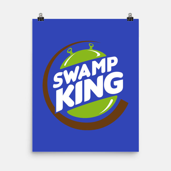 Swamp King-None-Matte-Poster-demonigote