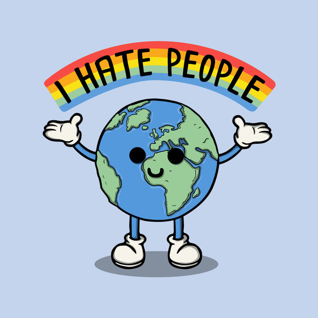 Earth Hates People-None-Non-Removable Cover w Insert-Throw Pillow-Melonseta