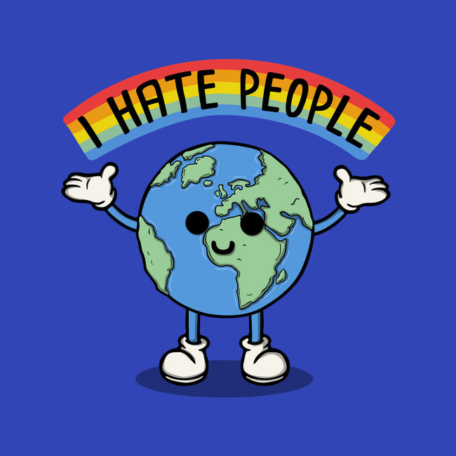 Earth Hates People-Mens-Basic-Tee-Melonseta