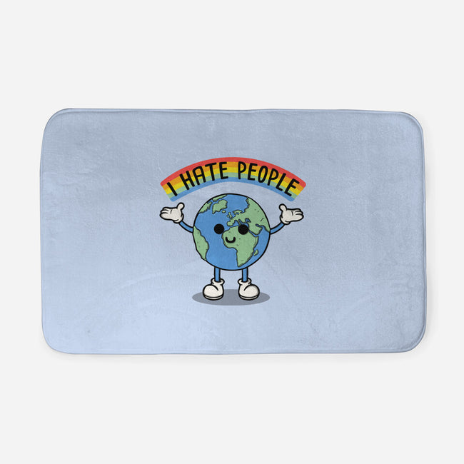 Earth Hates People-None-Memory Foam-Bath Mat-Melonseta