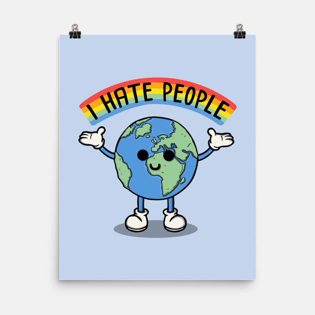 Earth Hates People-None-Matte-Poster-Melonseta