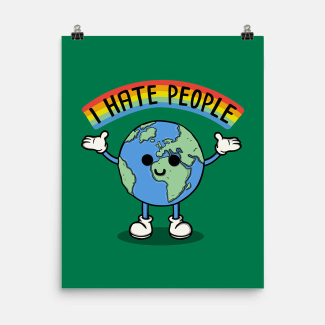 Earth Hates People-None-Matte-Poster-Melonseta