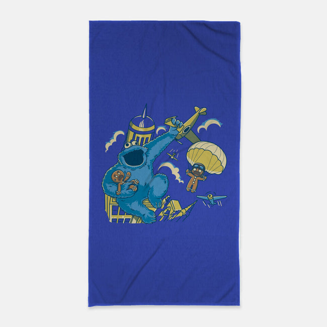 Cookie Kong-None-Beach-Towel-retrodivision