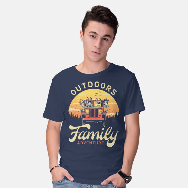 Outdoors Heelers-Mens-Basic-Tee-retrodivision