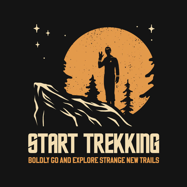 Start Trekking-Unisex-Basic-Tank-retrodivision